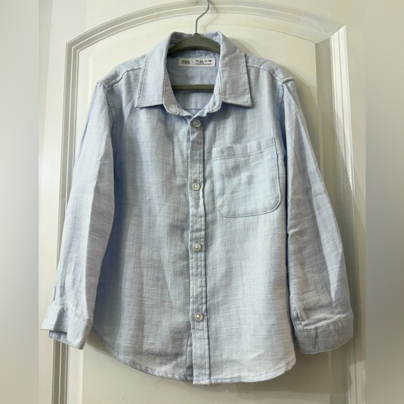 Zara Boy button down shirt, size 3-4 years - Picture 5 of 7